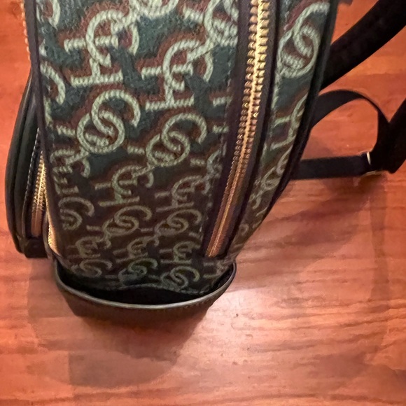 Coach Court Backpack Monogram NWT Green - Picture 3 of 10
